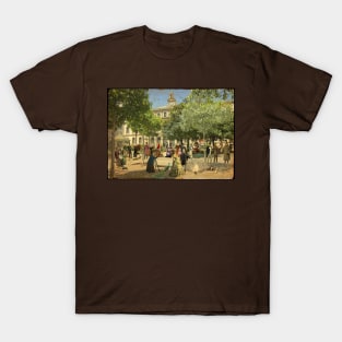 Pontevedra Square (A Coruña. Spain) T-Shirt